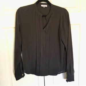 Black Calvin Klein Long Sleeve Blouse Size S